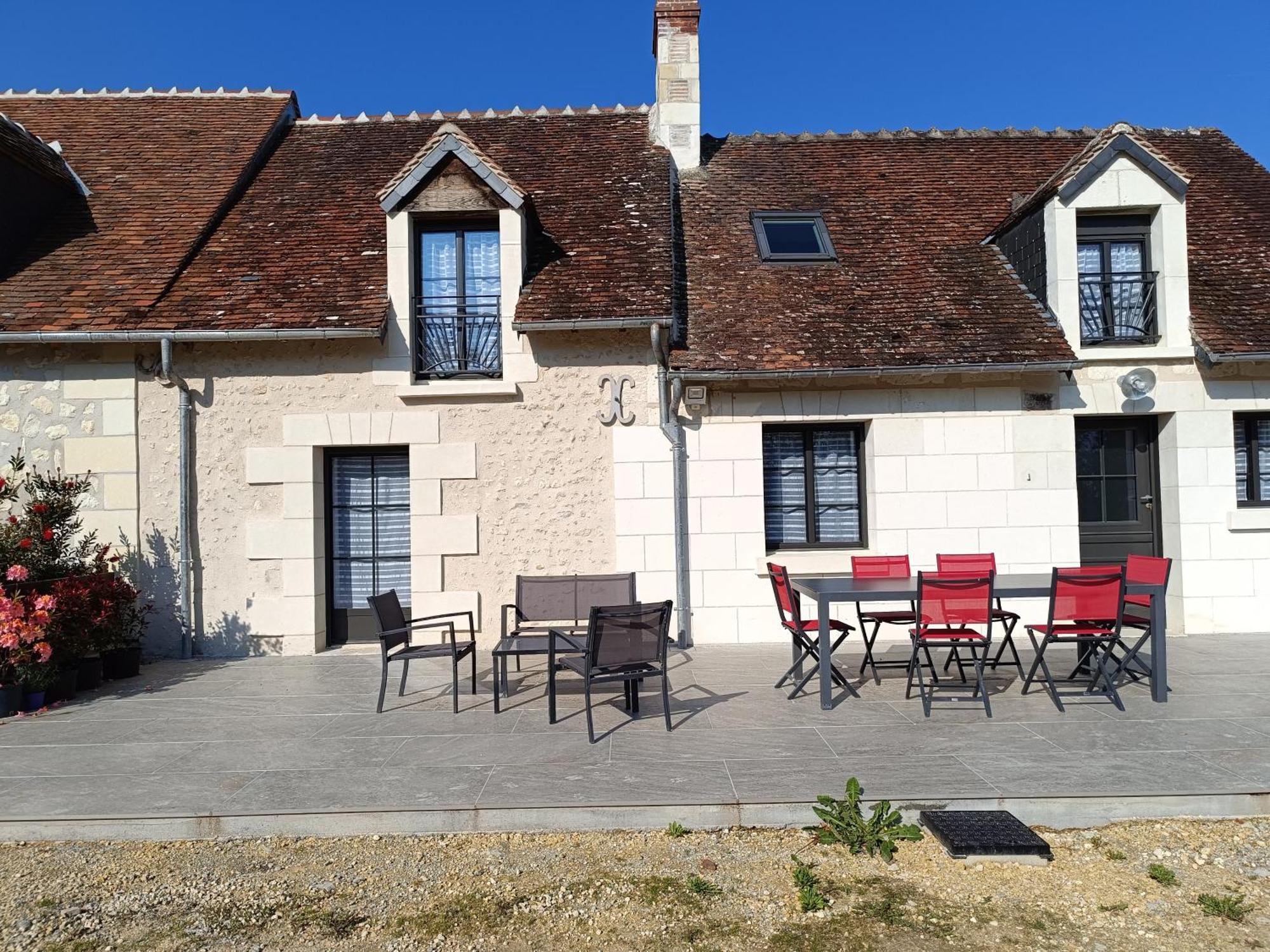 Gite De La Grand Maison Les Chenes Seigy Екстериор снимка